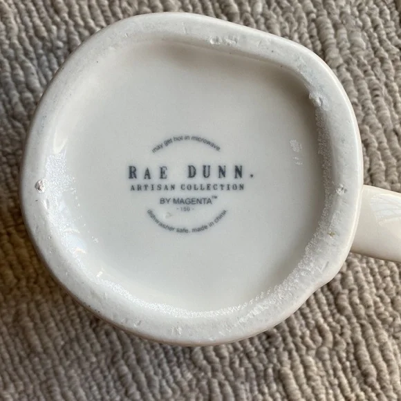 15. Rae Dunn Magenta GOD IS LOVE Coffee Tea Mug Cup Extra Large - Picture 3 of 3